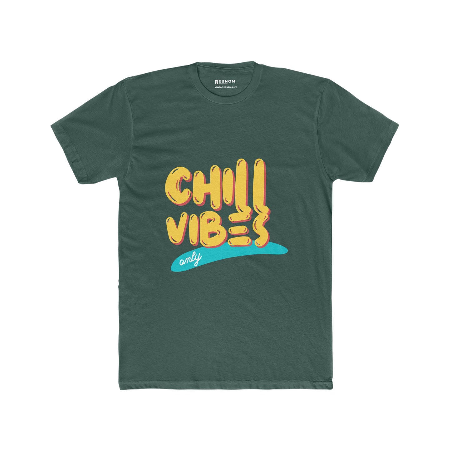Chill mode Men's Cotton Crew Tee